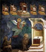 GIOTTO di Bondone Vision of the Thrones oil painting reproduction